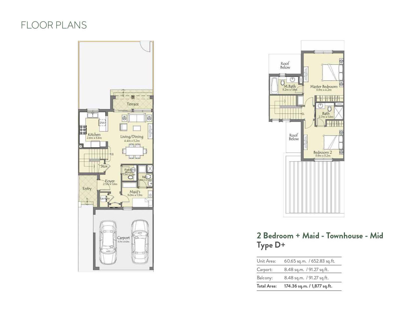 Casa Dora at Serena floor plan 1