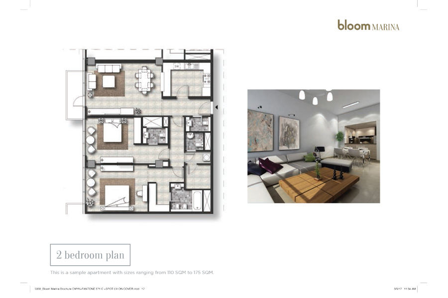 Bloom Marina floor plan 2