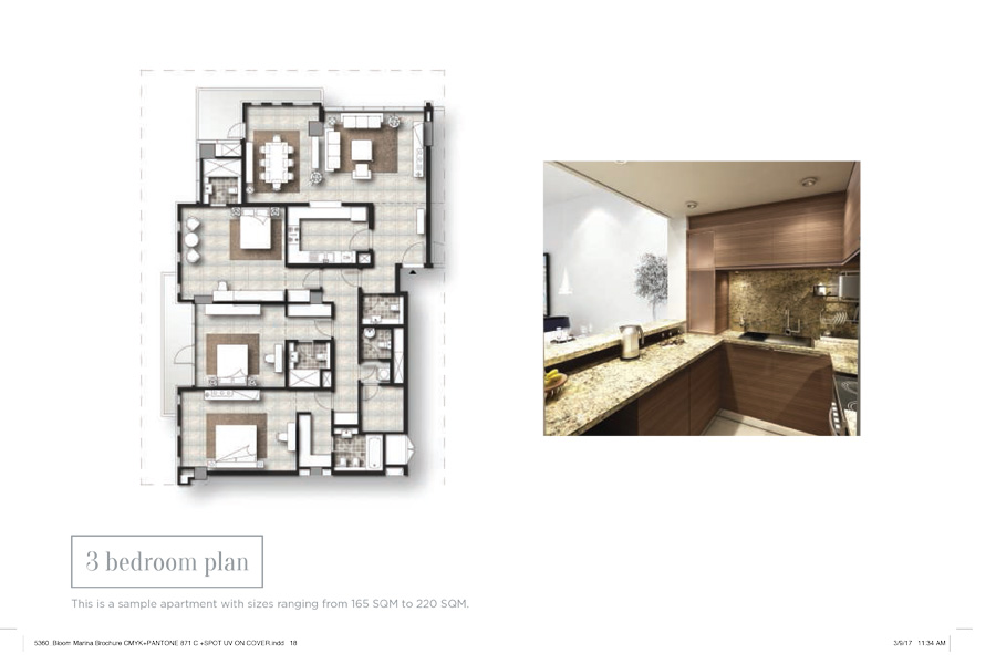 Bloom Marina floor plan 3