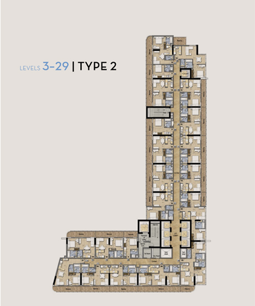 Merano Tower floor plan 2