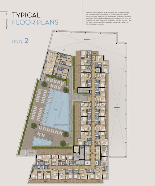 Merano Tower floor plan 1