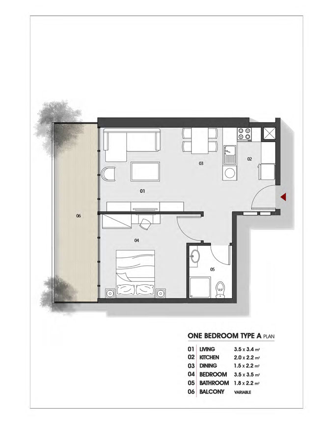 Al Maryah Vista floor plan 6