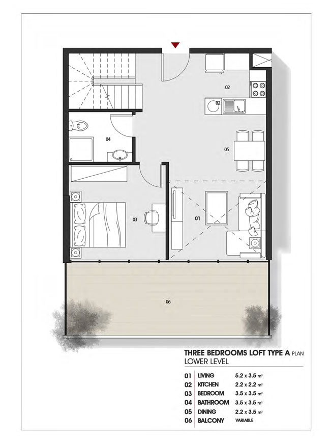 Al Maryah Vista floor plan 5