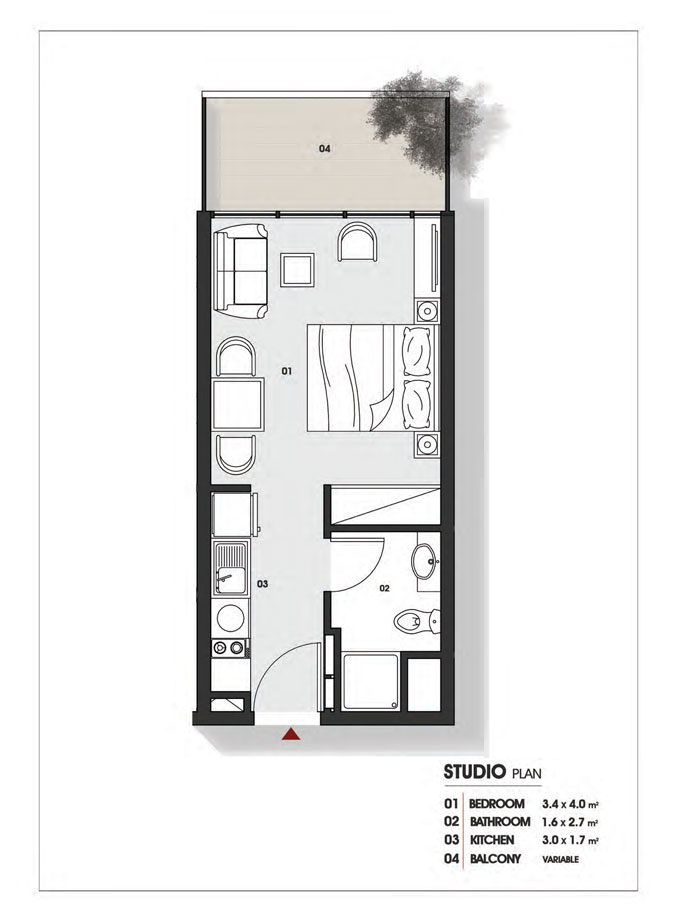Al Maryah Vista floor plan 1