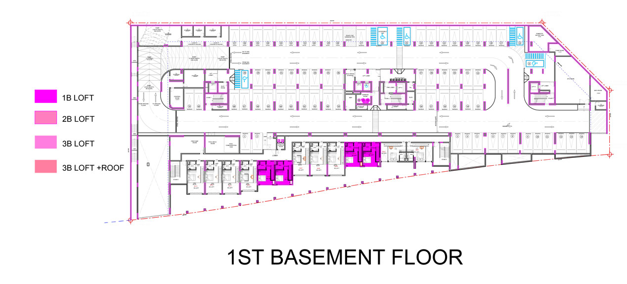 Al Raha Lofts Two floor plan 2