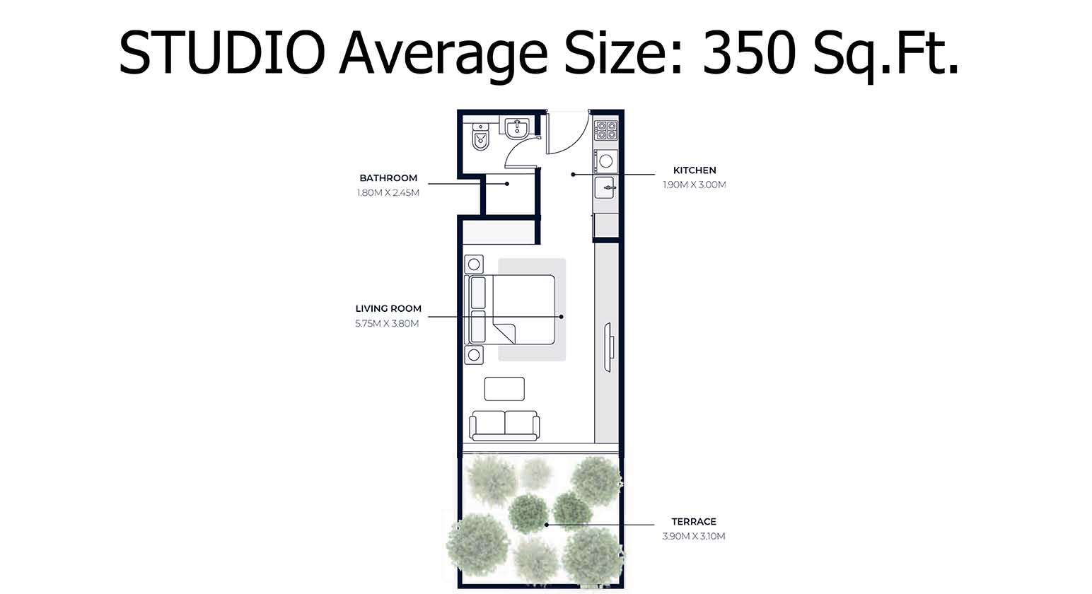 Azizi Riviera Meydan floor plan 2
