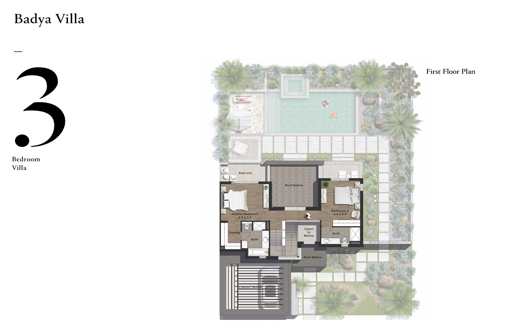 AlJurf Badya Villas floor plan 2