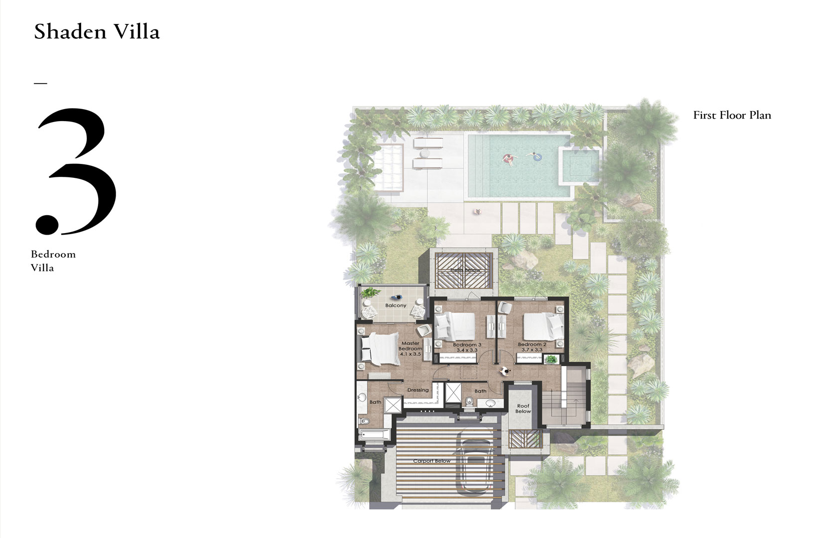 AlJurf Shaden Villas floor plan 2