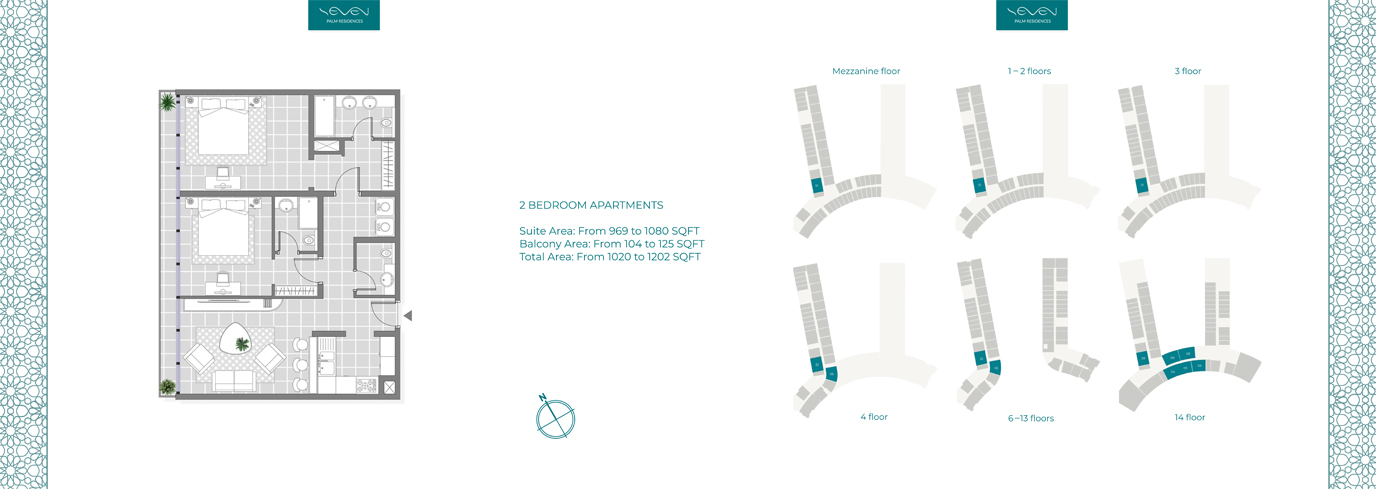 Seven Palm Residences floor plan 4