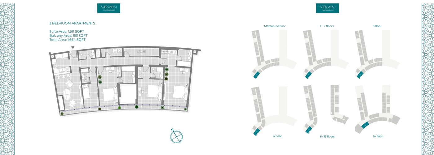 Seven Palm Residences floor plan 5