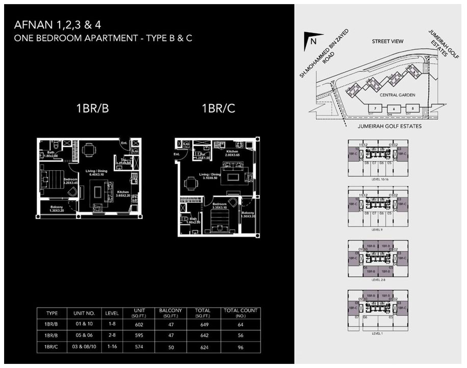 Afnan by Deyaar floor plan 2