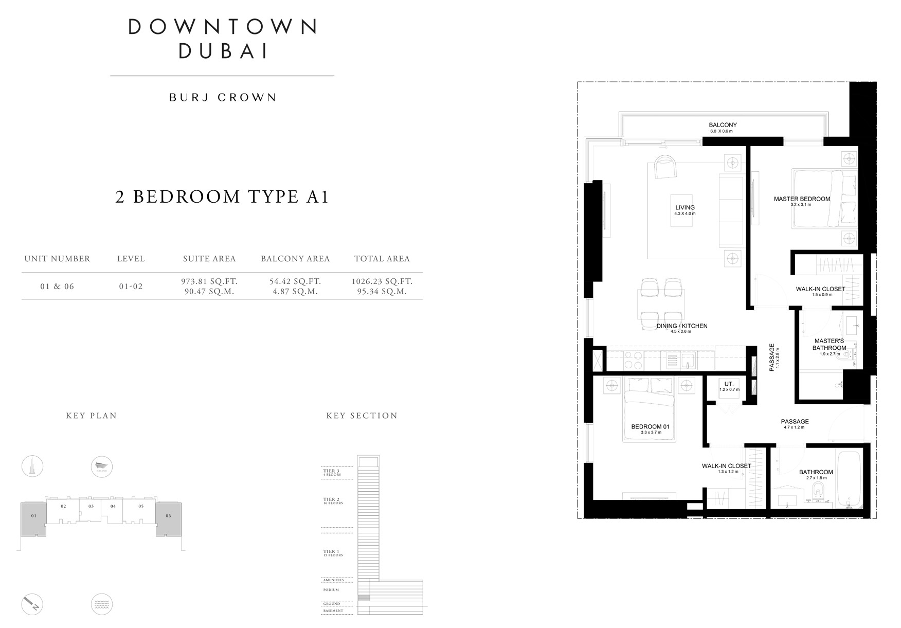 Burj Crown floor plan 2