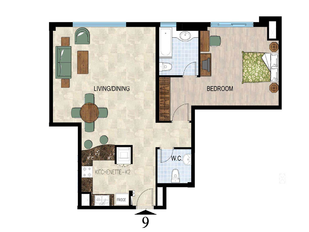 Profile Residences floor plan 2