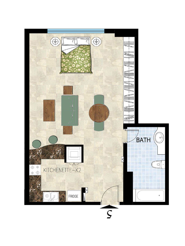 Profile Residences floor plan 1