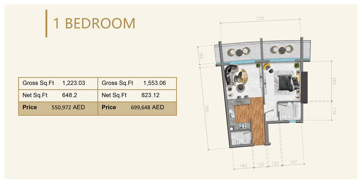 The V Tower floor plan 2
