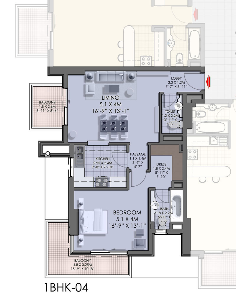 Eagle Heights floor plan 2