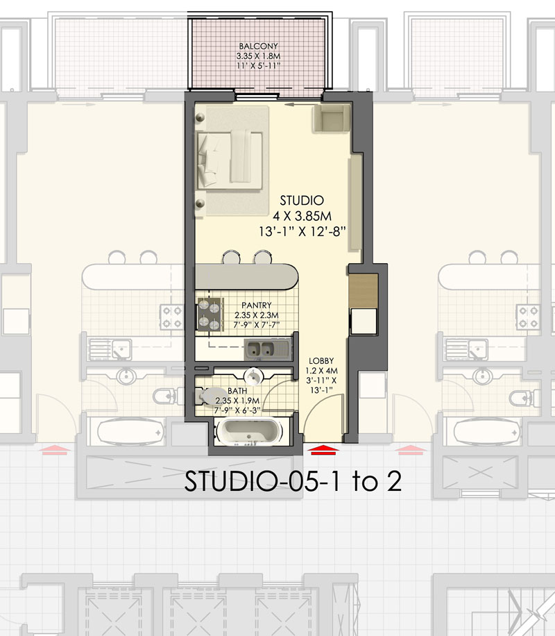 Eagle Heights floor plan 1