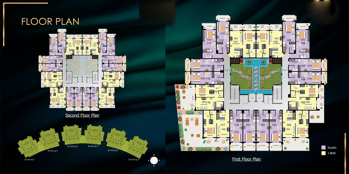 Vincitore Boulevard floor plan 3