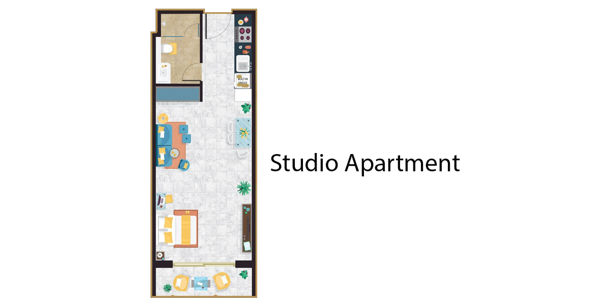 Vincitore Boulevard floor plan 1