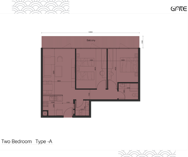 The Gate floor plan 5