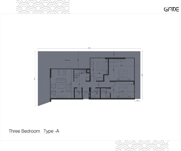 The Gate floor plan 6