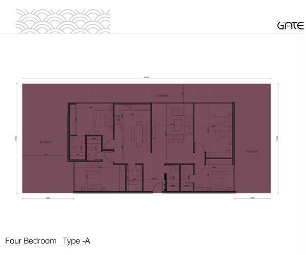 The Gate floor plan 7