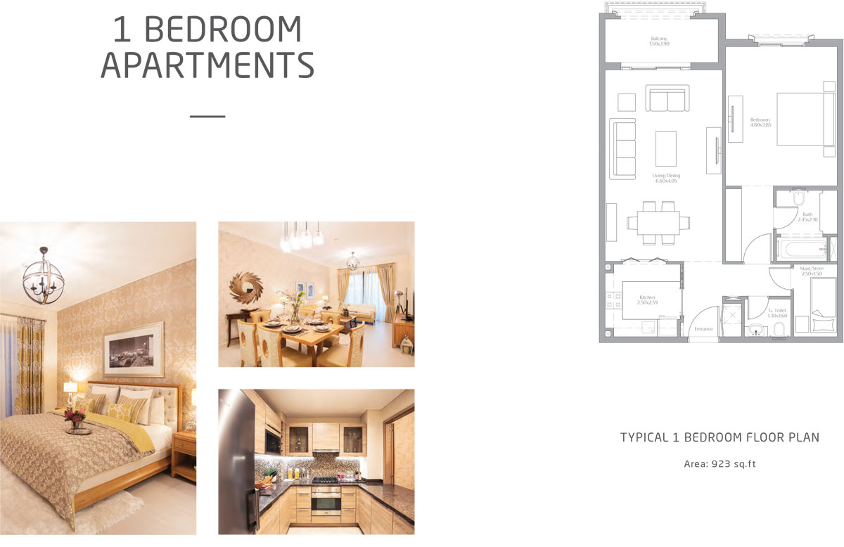 Binghatti Point floor plan 1