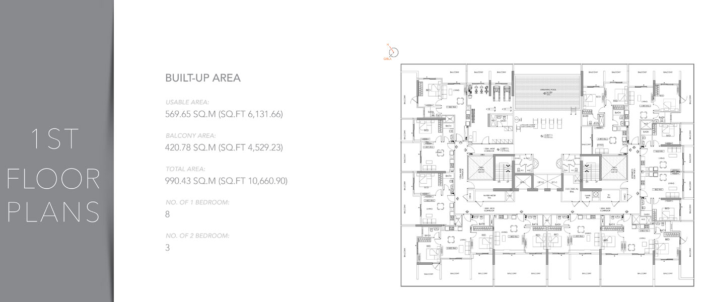 Binghatti Point floor plan 2