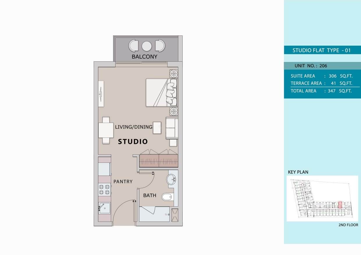 Oxford Residence 2 floor plan 1