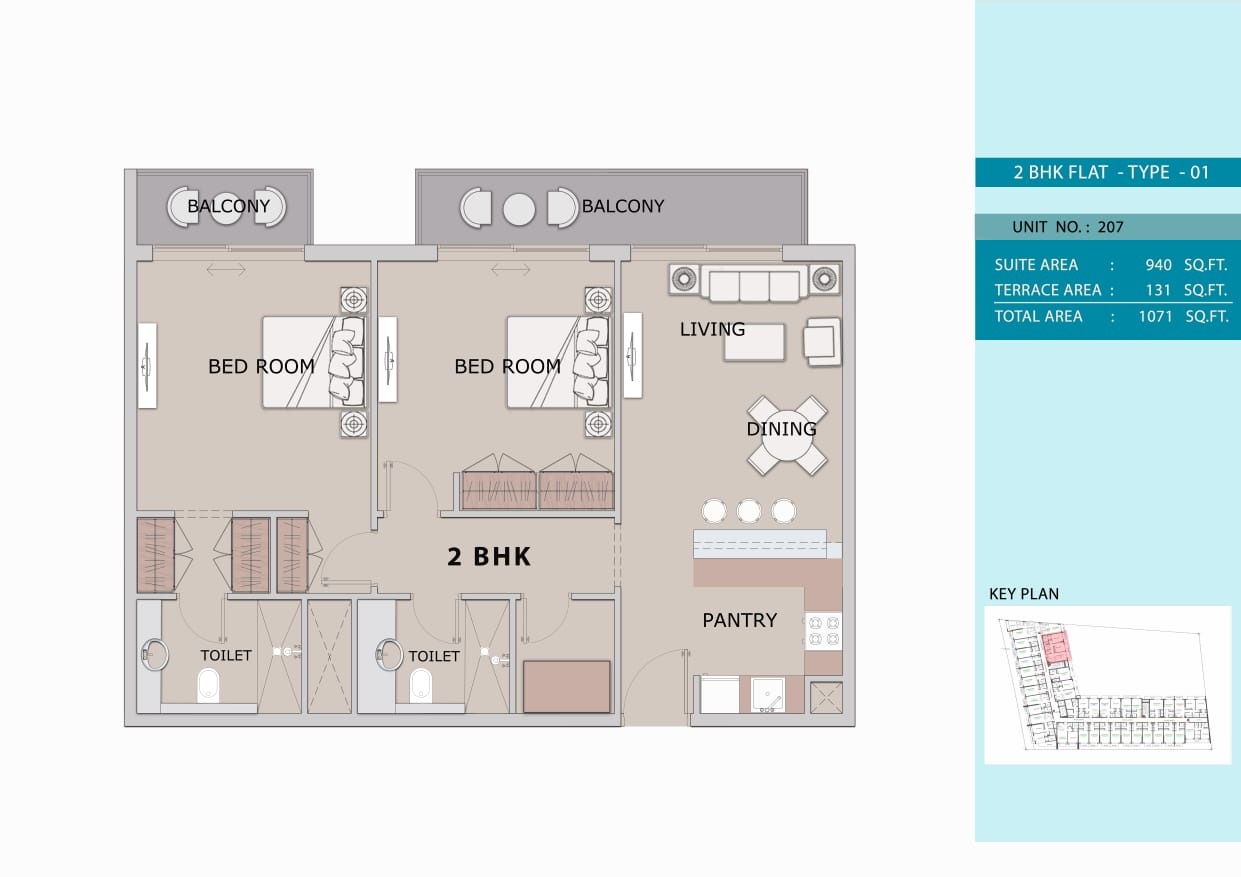 Oxford Residence 2 floor plan 3