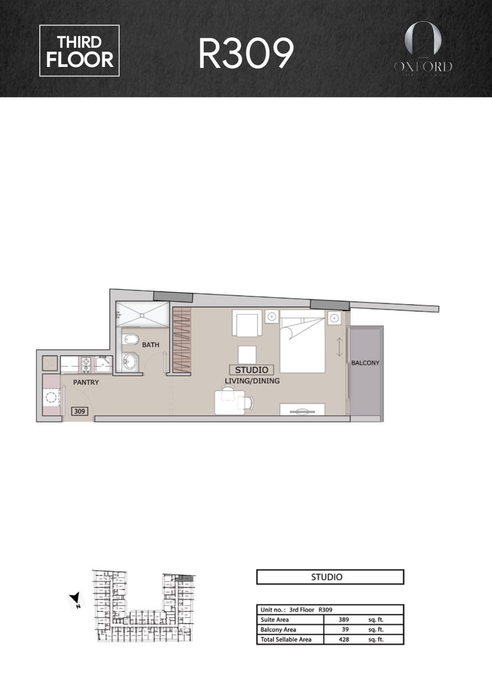 Oxford Boulevard floor plan 1