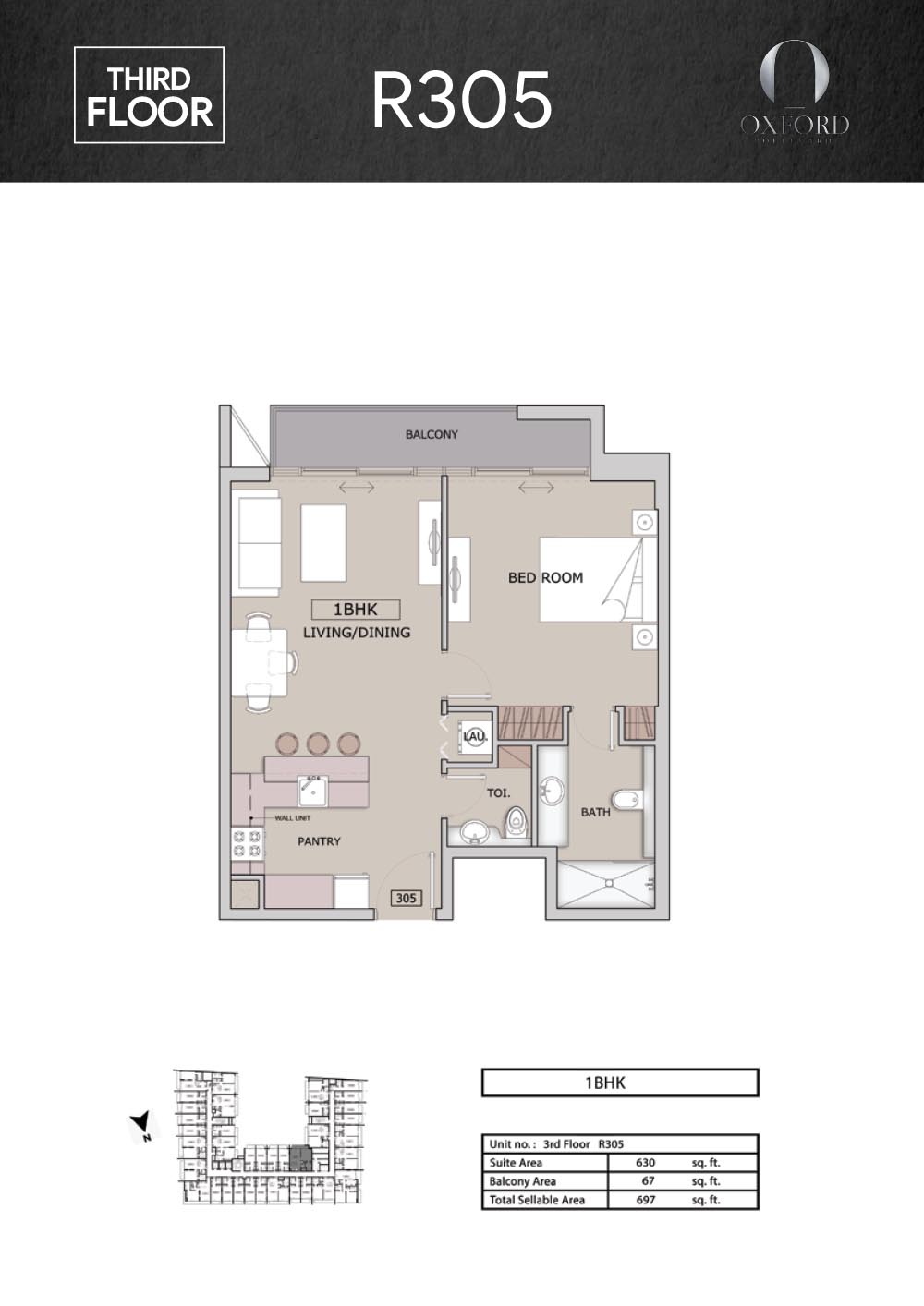 Oxford Boulevard floor plan 2