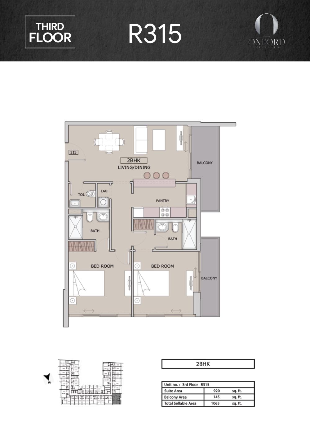 Oxford Boulevard floor plan 4