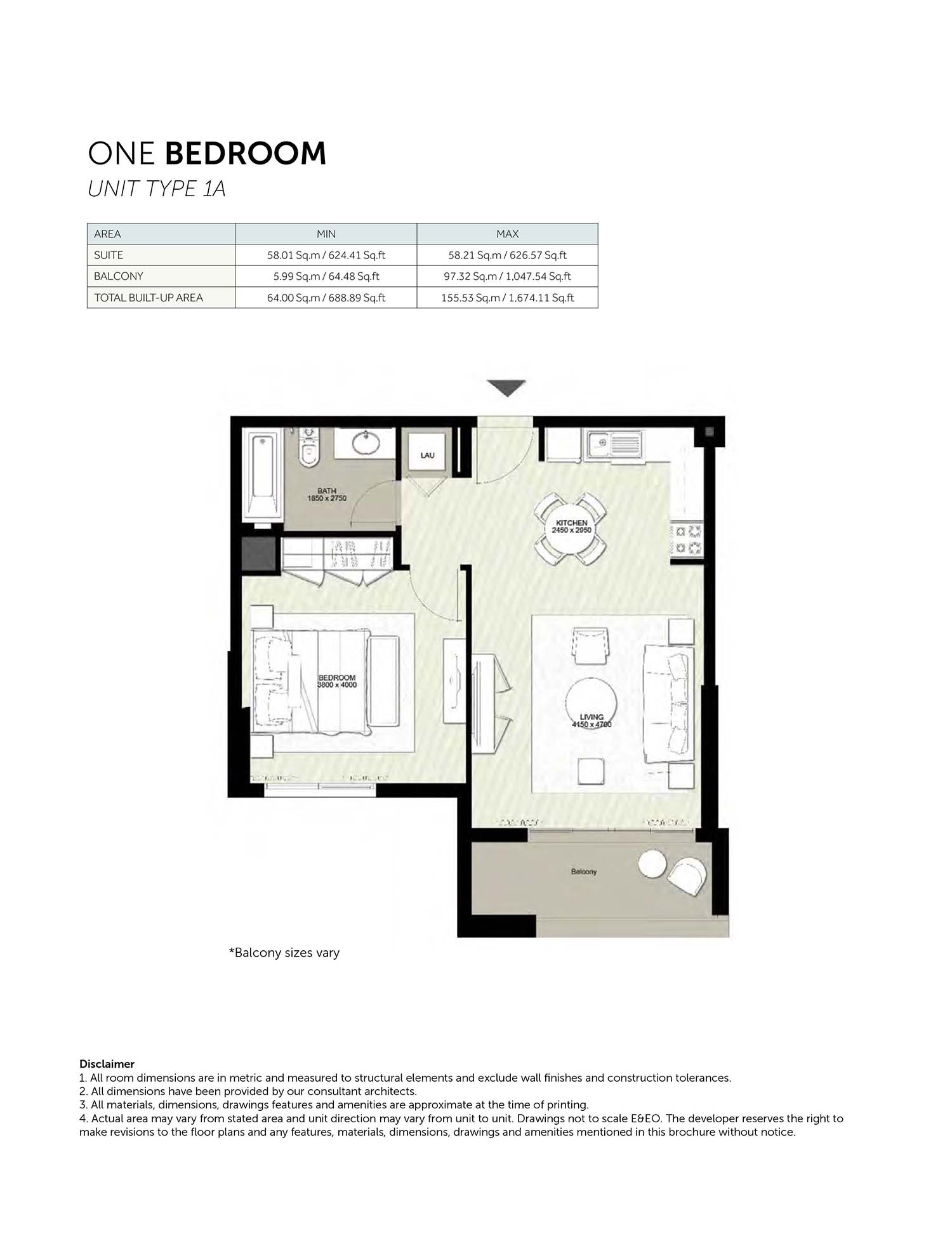 Rawda II Apartments floor plan 1
