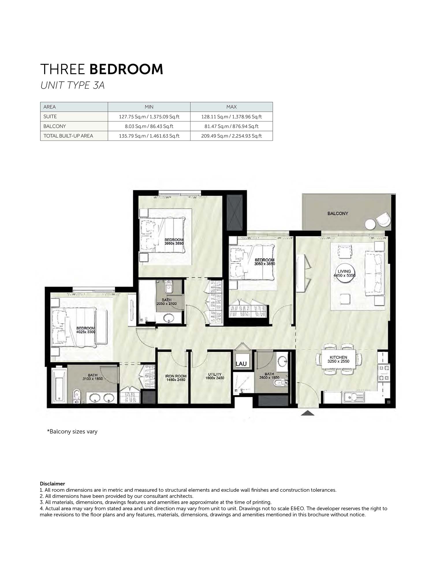 Rawda II Apartments floor plan 3