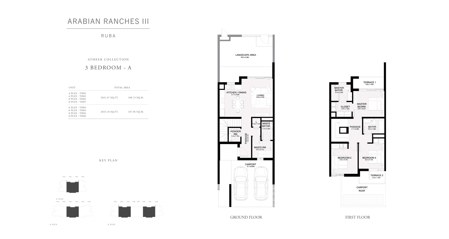 Ruba Townhouses Phase II floor plan 1