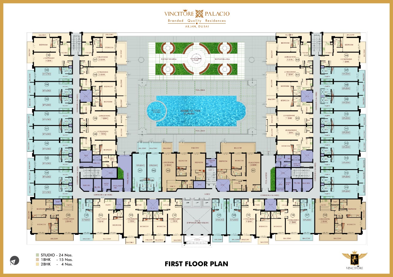 Vincitore Palacio floor plan 3