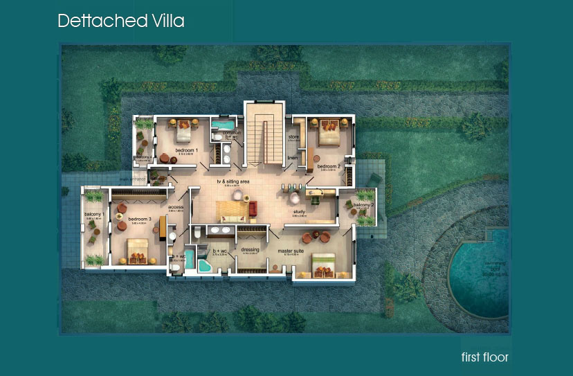 Gallery Villas floor plan 2