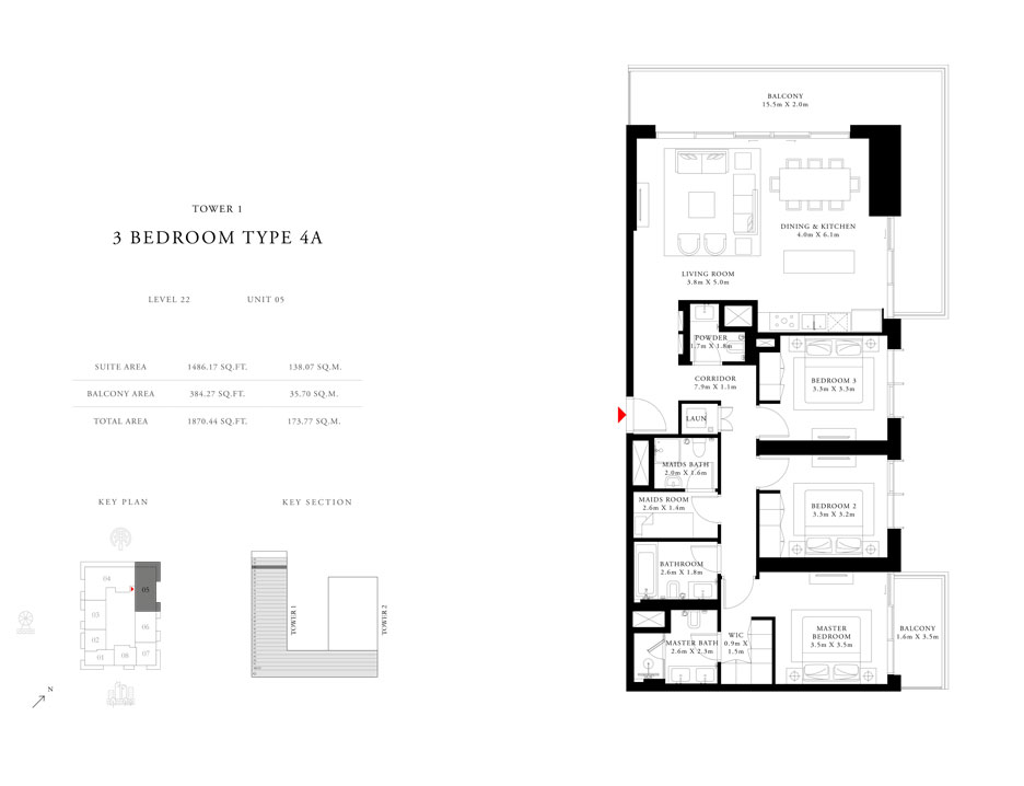 Beach Isle floor plan 3