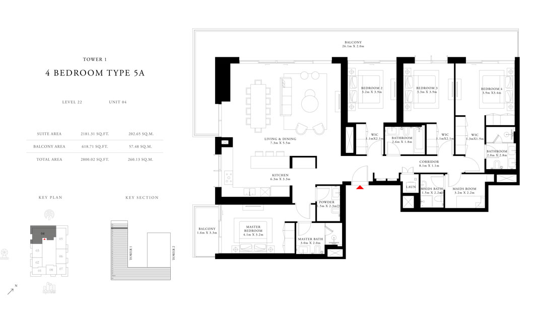Beach Isle floor plan 4