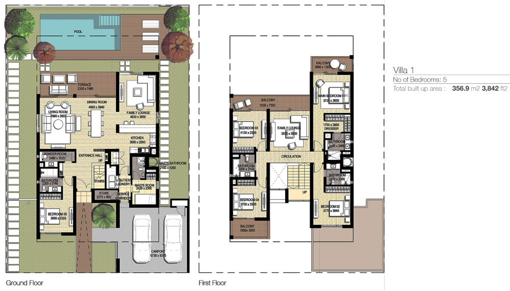 Golf Links Villas floor plan 3