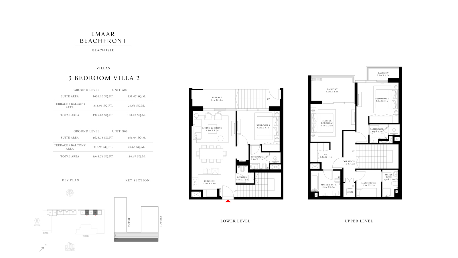 Beach Isle Villas floor plan 1
