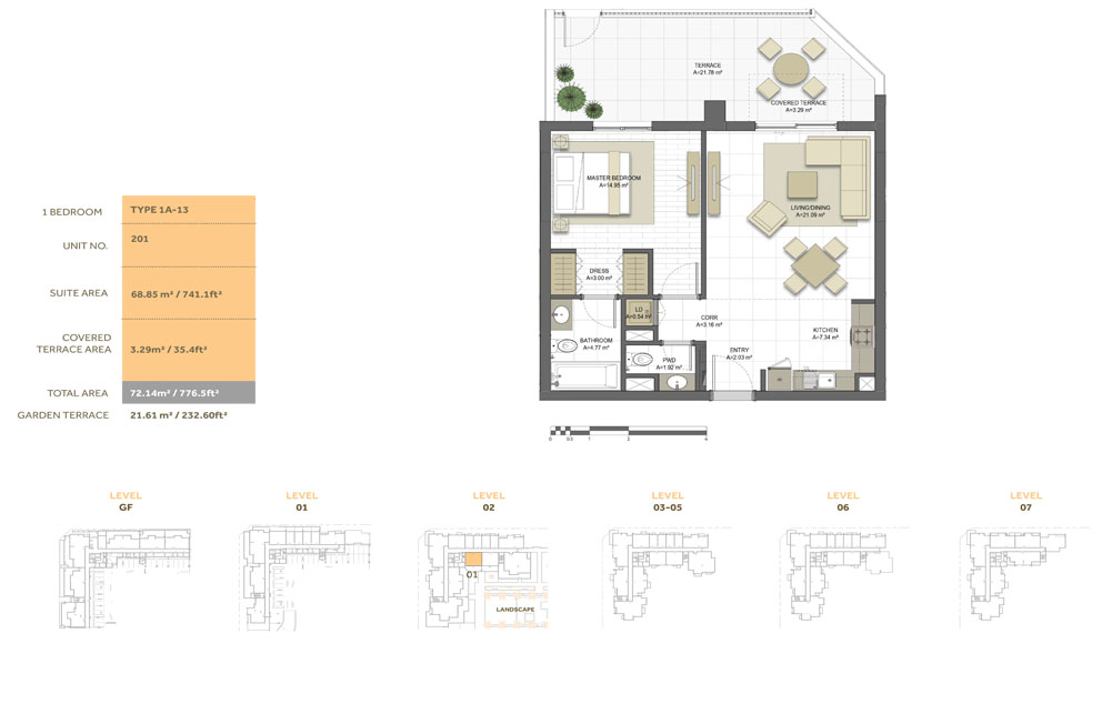 Noor Residences floor plan 2