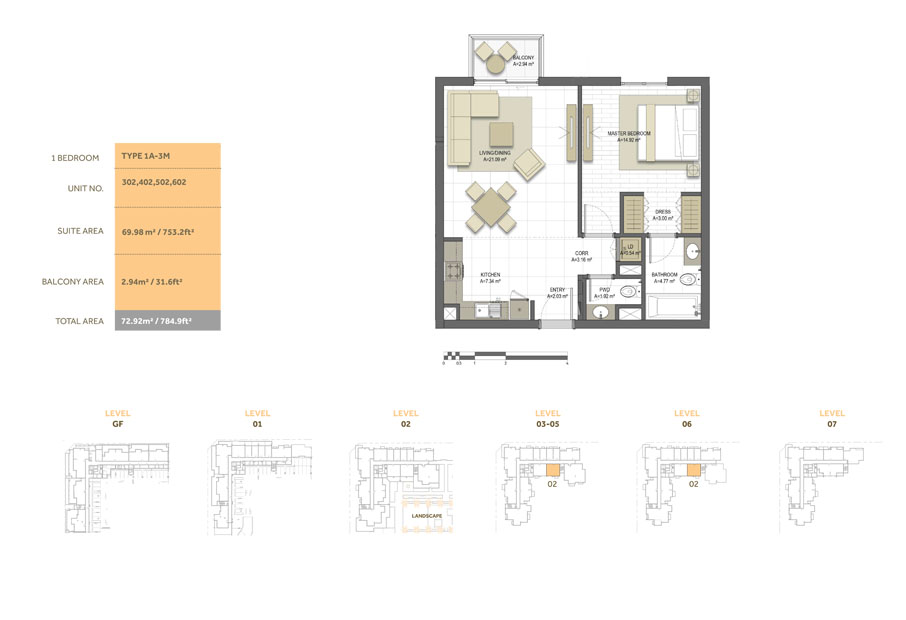 Maryam Gate Residences floor plan 2