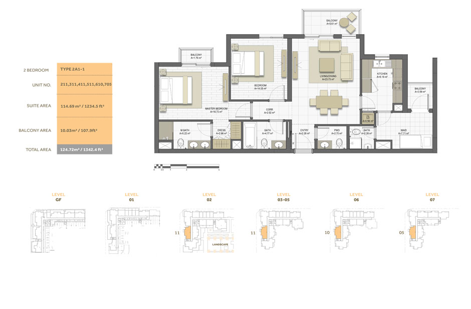 Maryam Gate Residences floor plan 3
