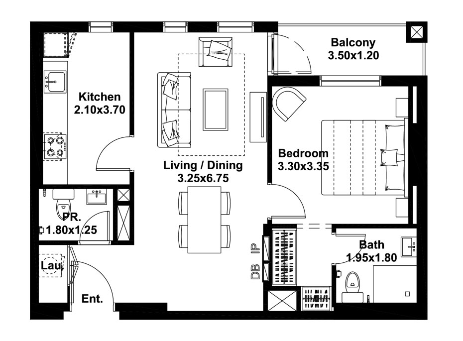 Midtown Noor floor plan 2