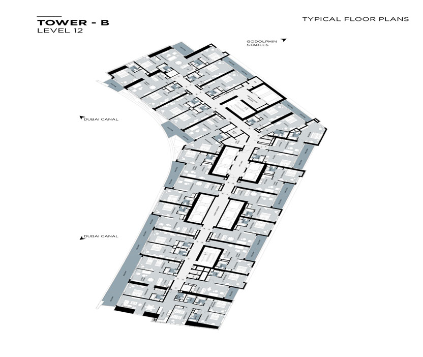 Aykon City Tower B floor plan 3