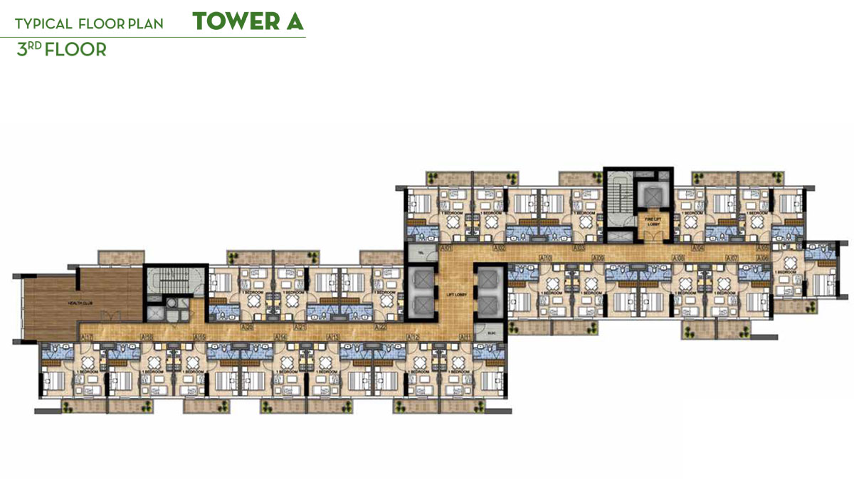 Golf Vita Apartments floor plan 2