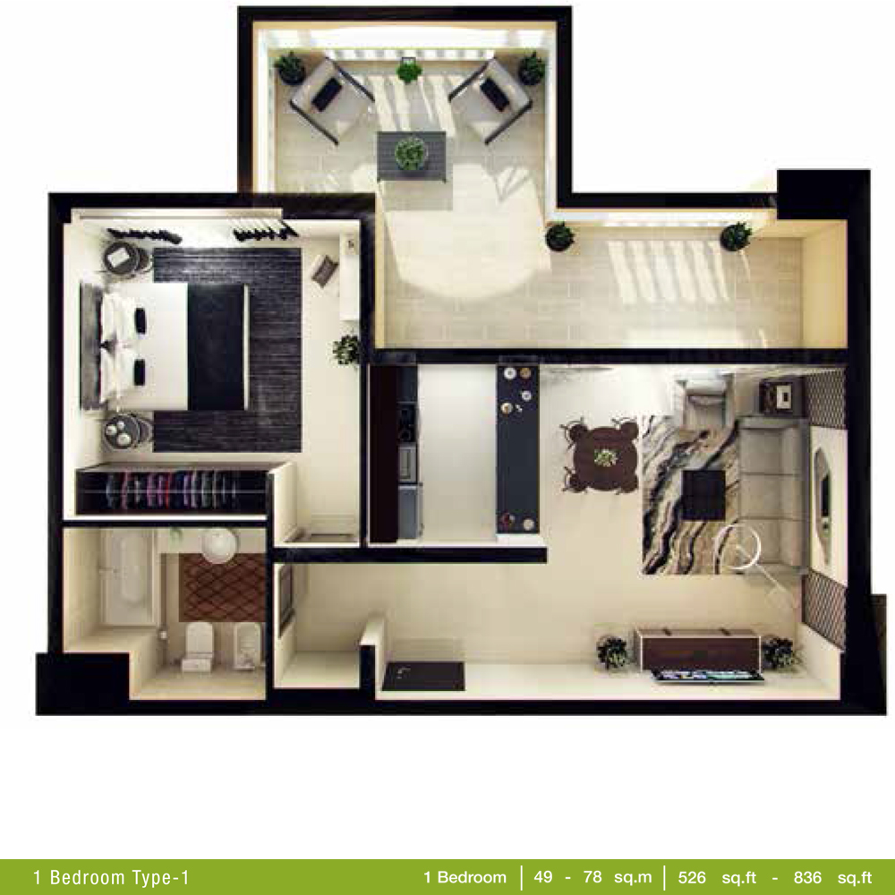 Royal Breeze Residence floor plan 2