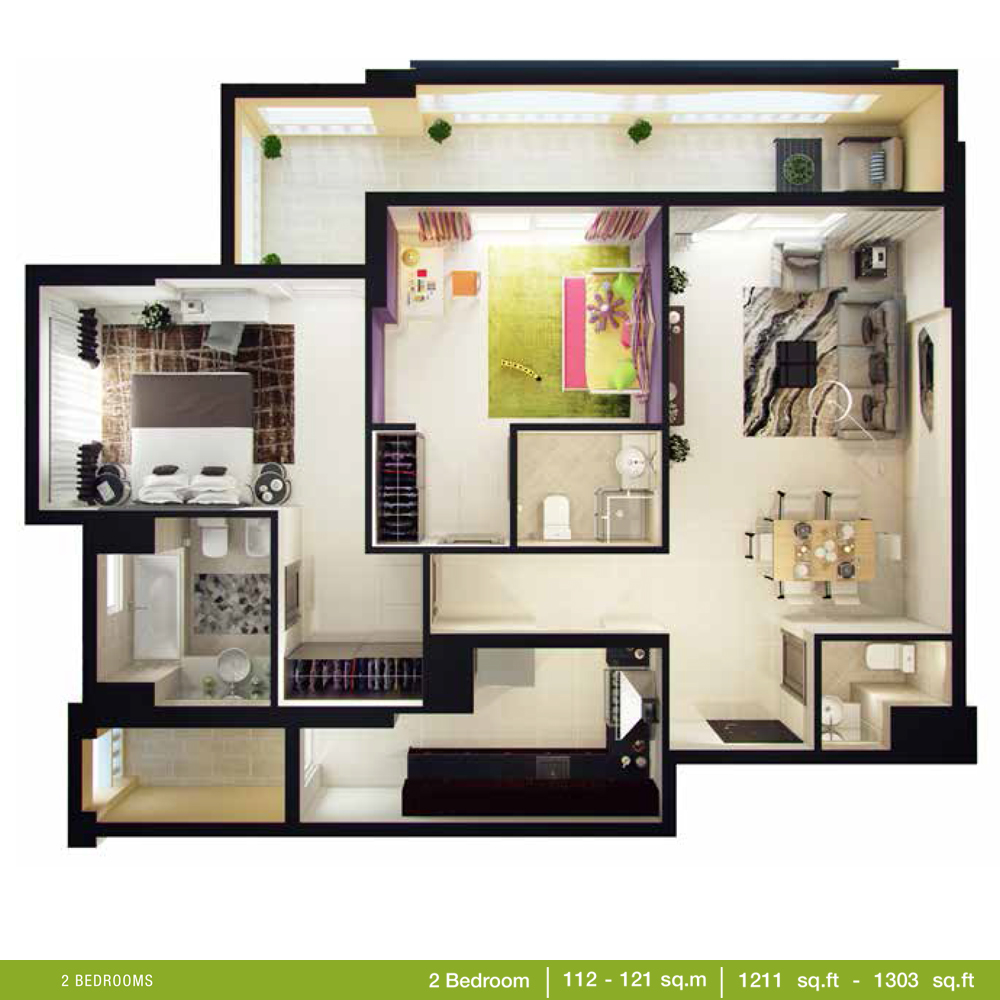Royal Breeze Residence floor plan 3